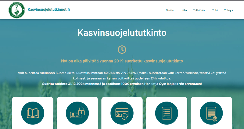 verkkosivut kadence-teemalla