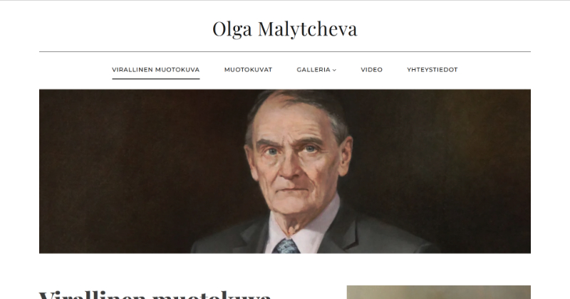 Olga Malytchevan kotisivut