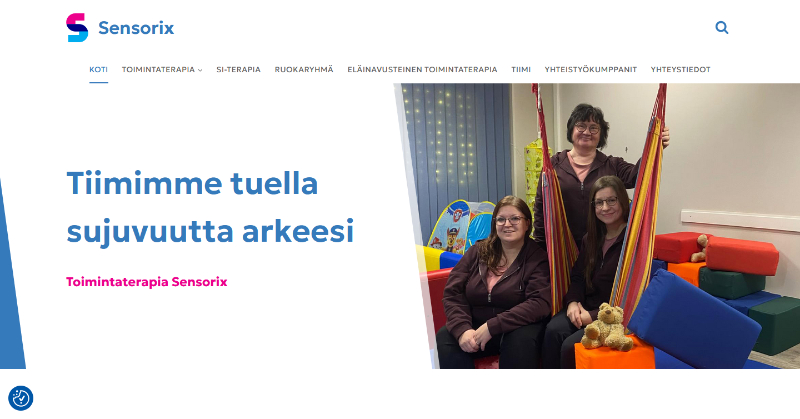 Toimintaterapia Sensorixin kotisivut